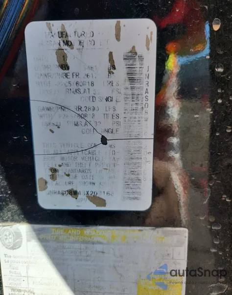 2008 Infiniti Fx35 from USA, damaged, VIN JNRAS08W48X209168